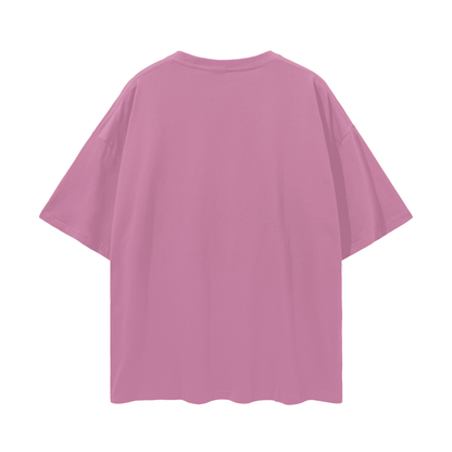 Astro Lana - Loose Drop Shoulder T-Shirt - Bean Paste Red