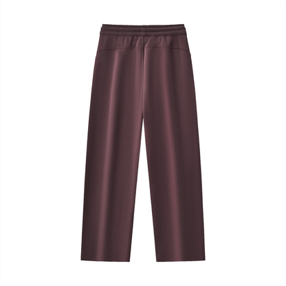 Everyday Straight-Leg Cozy Sweatpants Dark Reddish Purple