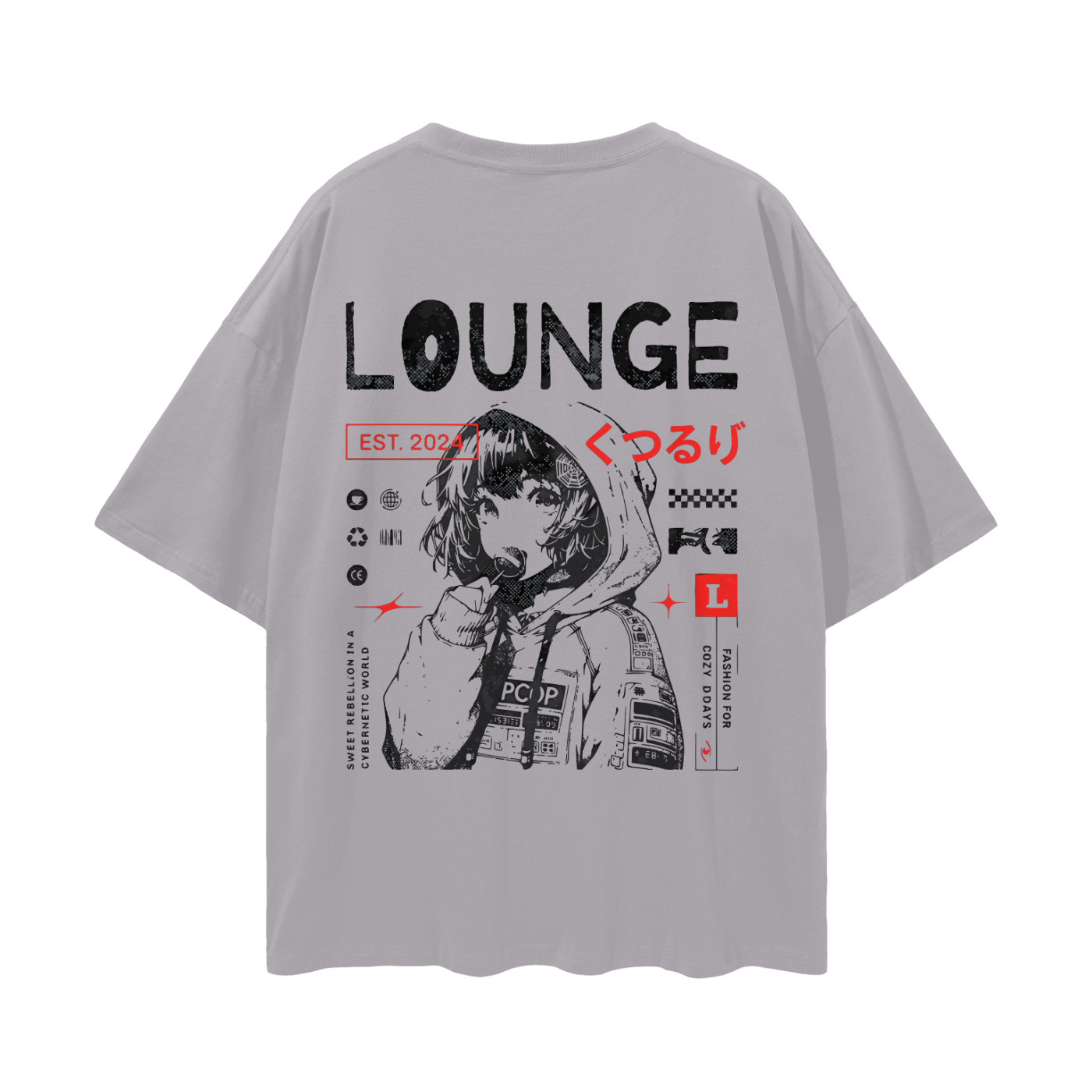 Lounge T-shirt - Light Gray