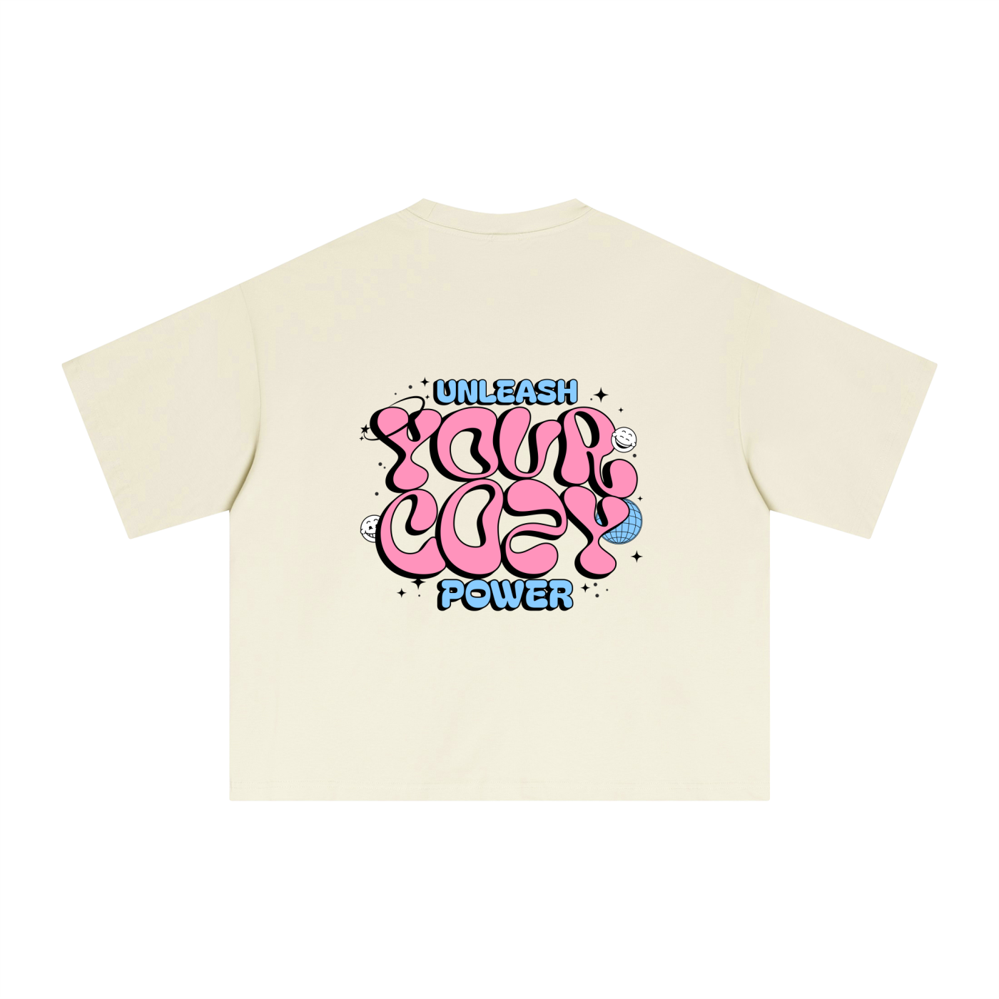 Cozy Power t-shirt - Light Apricot