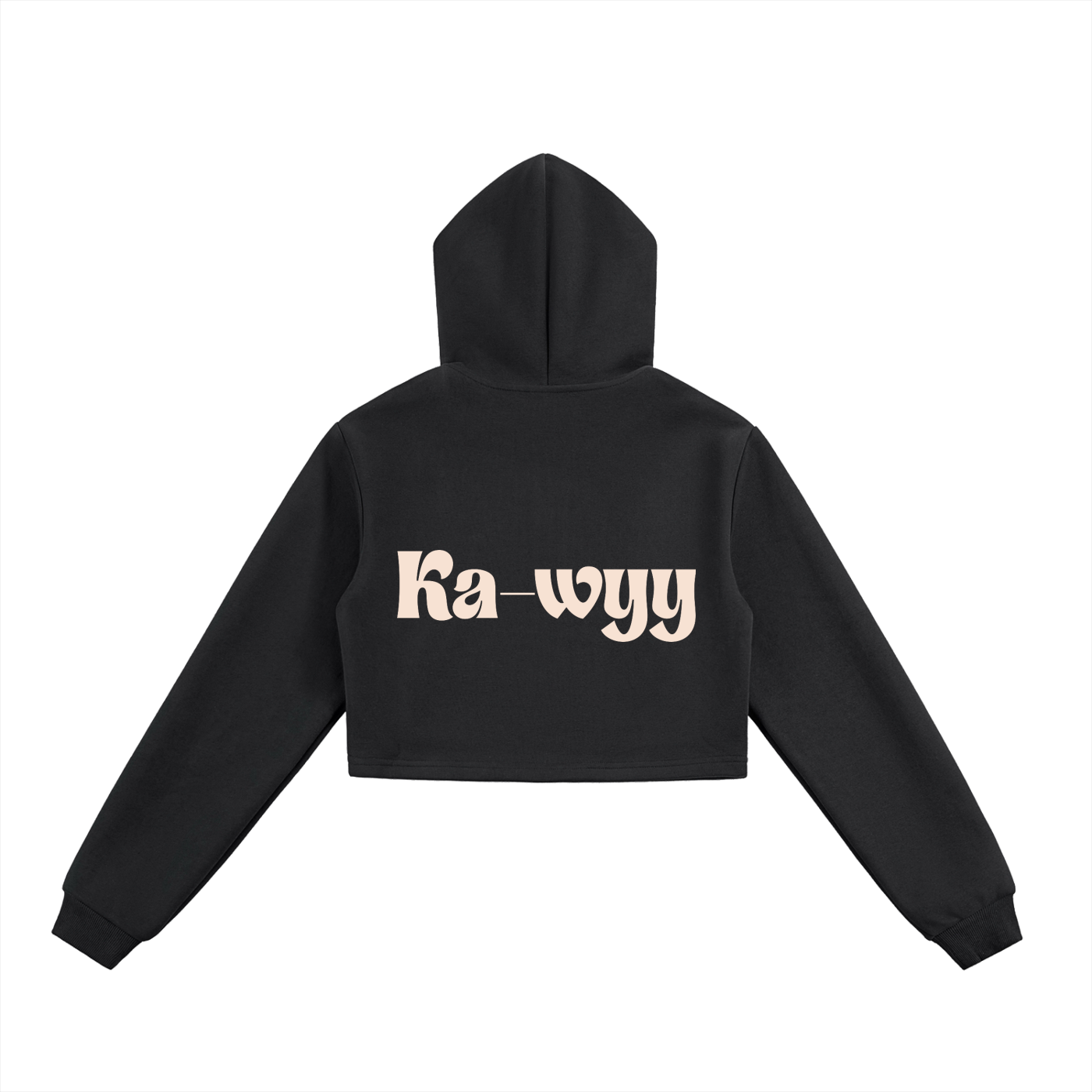 Zip-Up Hoodie Black