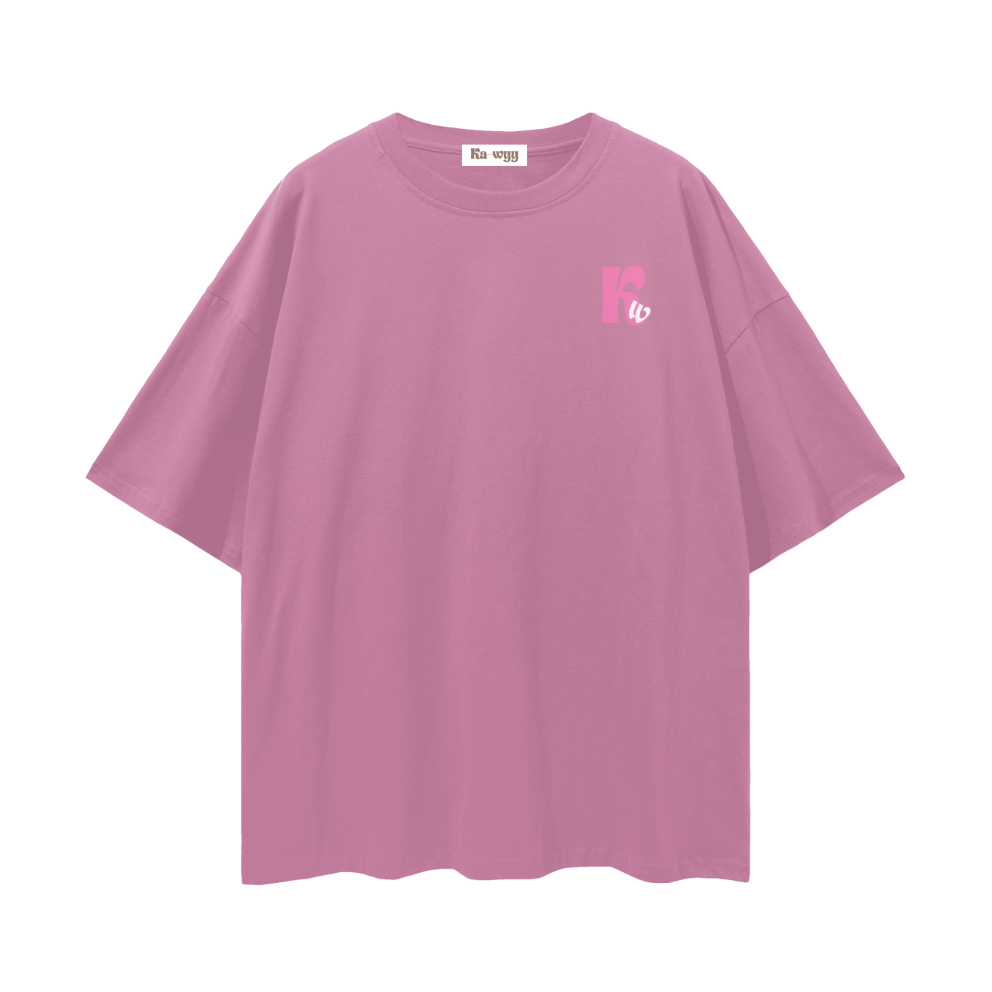 T-shirt with a graphic design Anime Girl. - Bean Paste Red