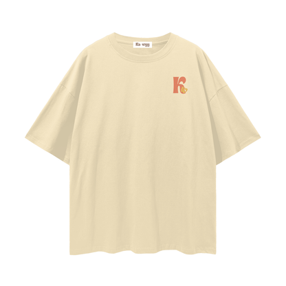 Emotions T-shirt - Light Apricot