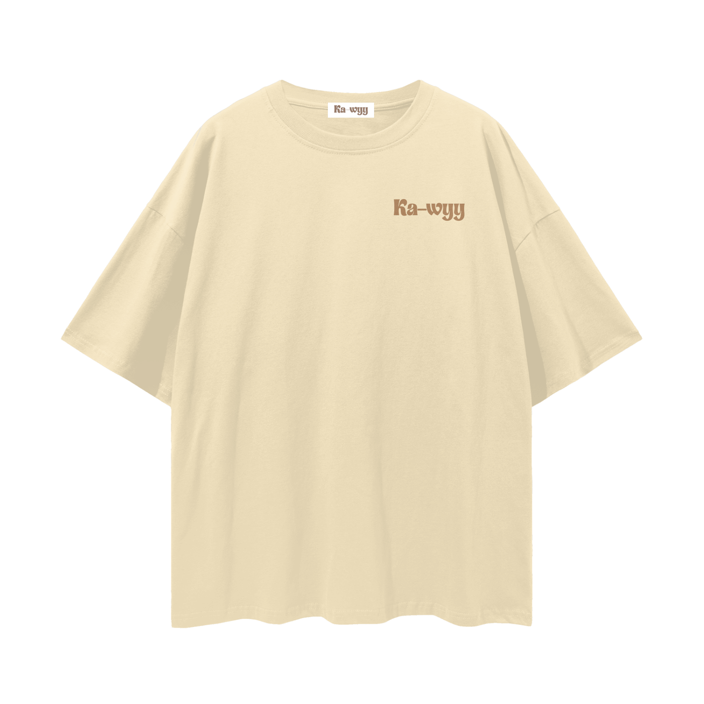 Lana (Border Collie) t-shirt cartoon dog - Light Apricot