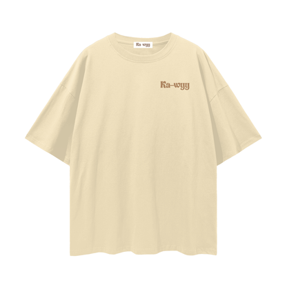 Lana (Border Collie) t-shirt cartoon dog - Light Apricot
