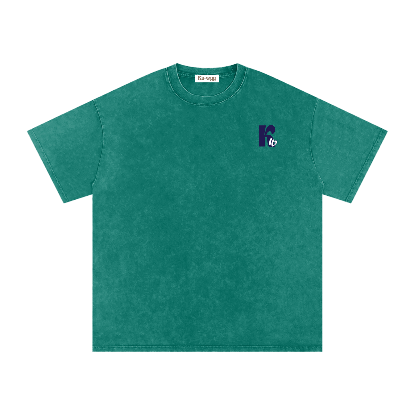 T-shirt with 'GAME OVER' text - Dark Green