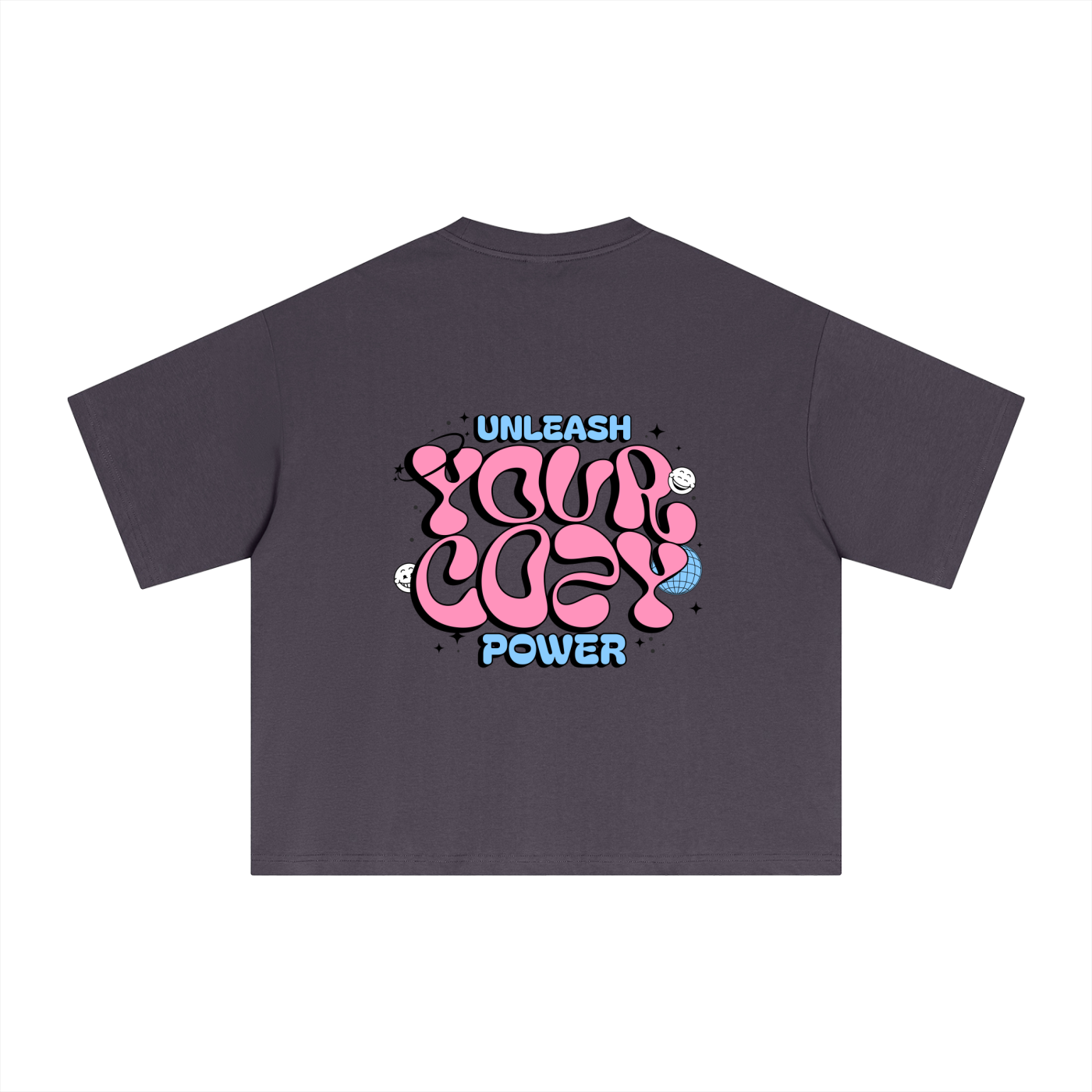 Cozy Power t-shirt - Plum Purple