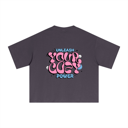Cozy Power t-shirt - Plum Purple