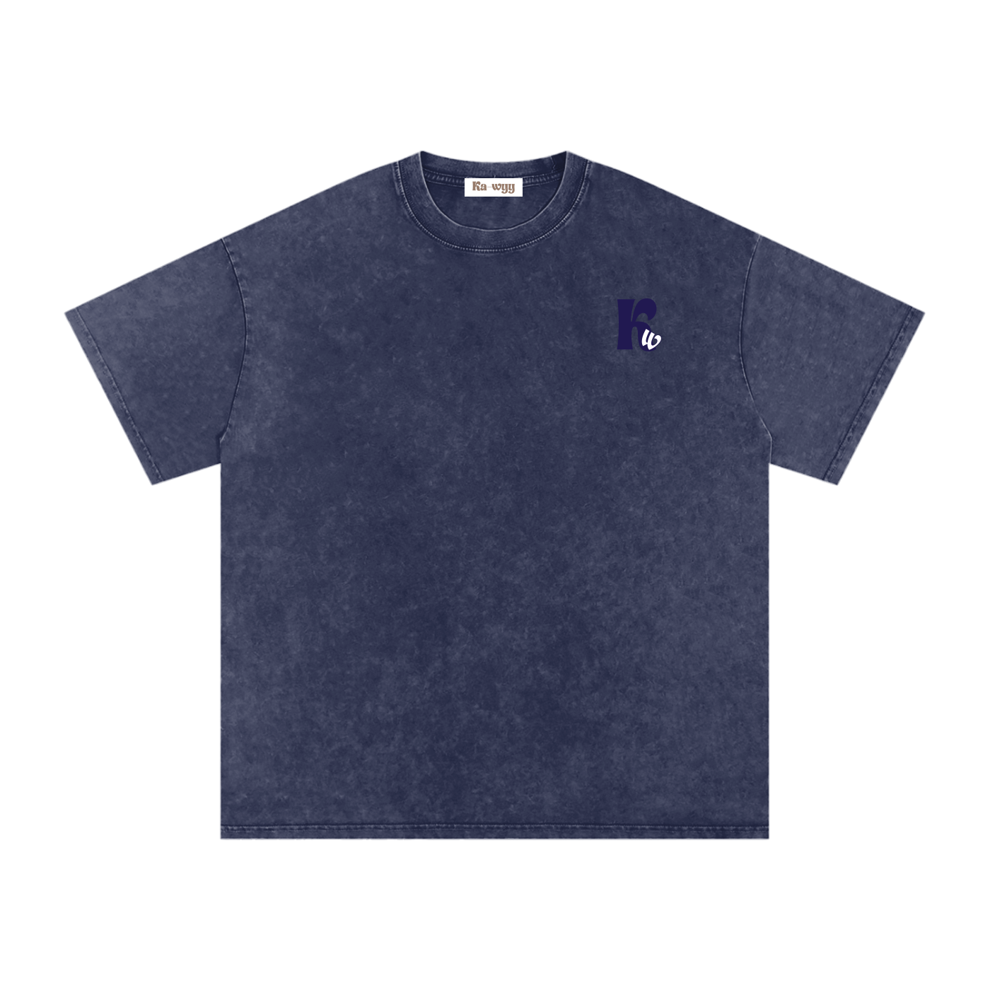 T-shirt with 'GAME OVER' text - Royal Blue