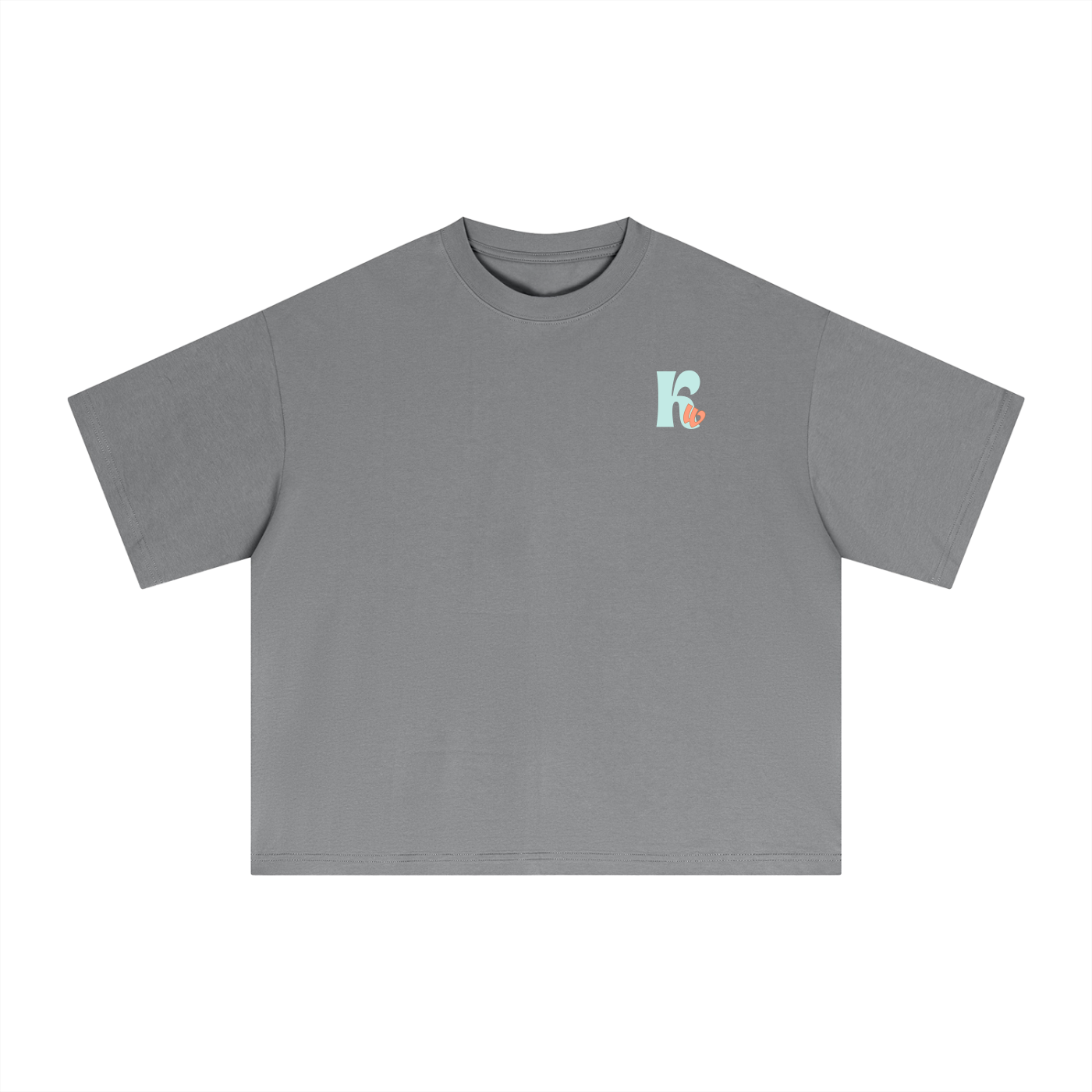 Monday Again tee - Gray