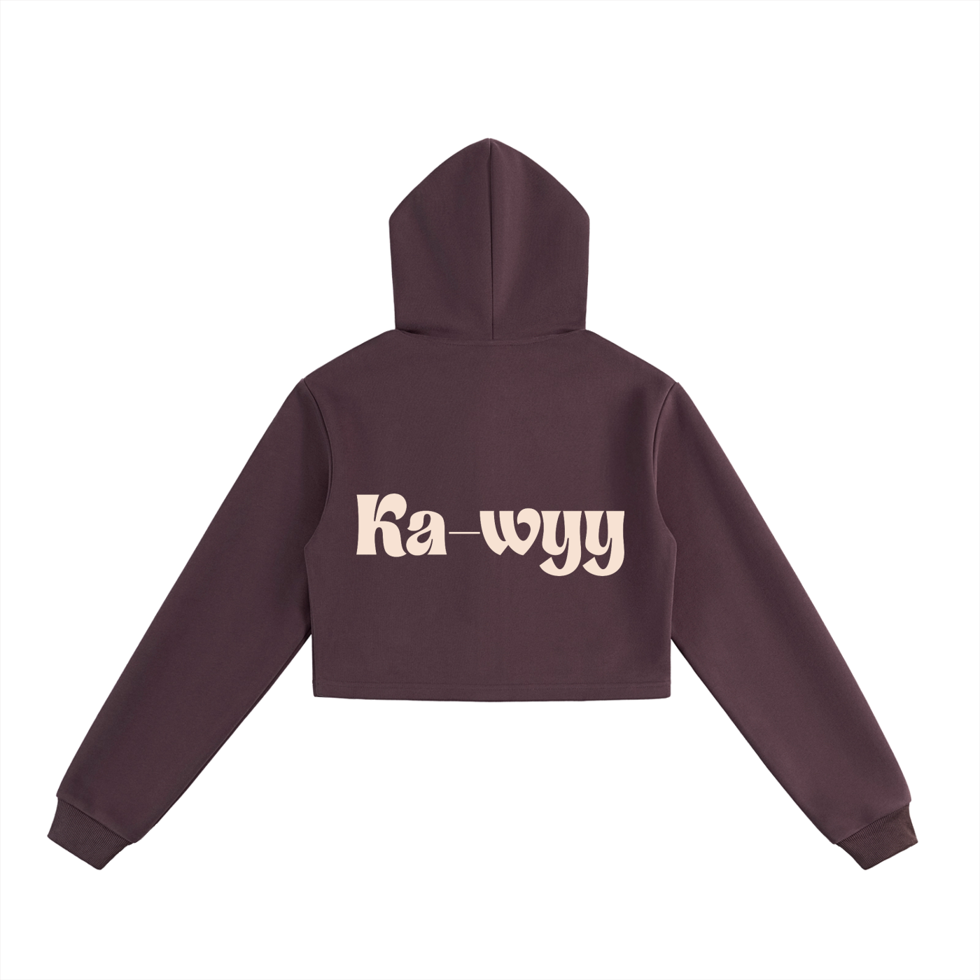 Zip-Up Hoodie Dark Reddish Purple