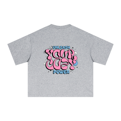 Cozy Power t-shirt - Flower Gray
