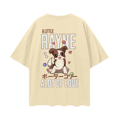 Rayne (Border Collie) a cartoon dog - Light Apricot