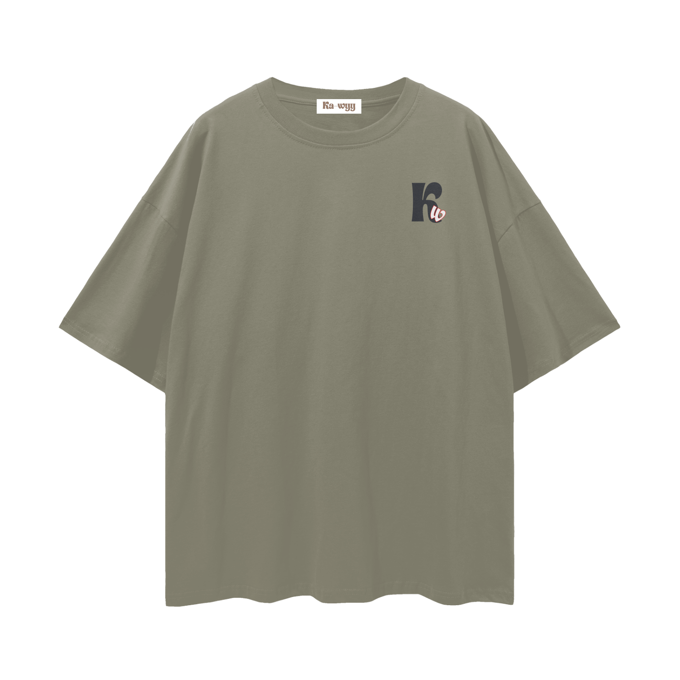 Lounge T-shirt - Gray Green