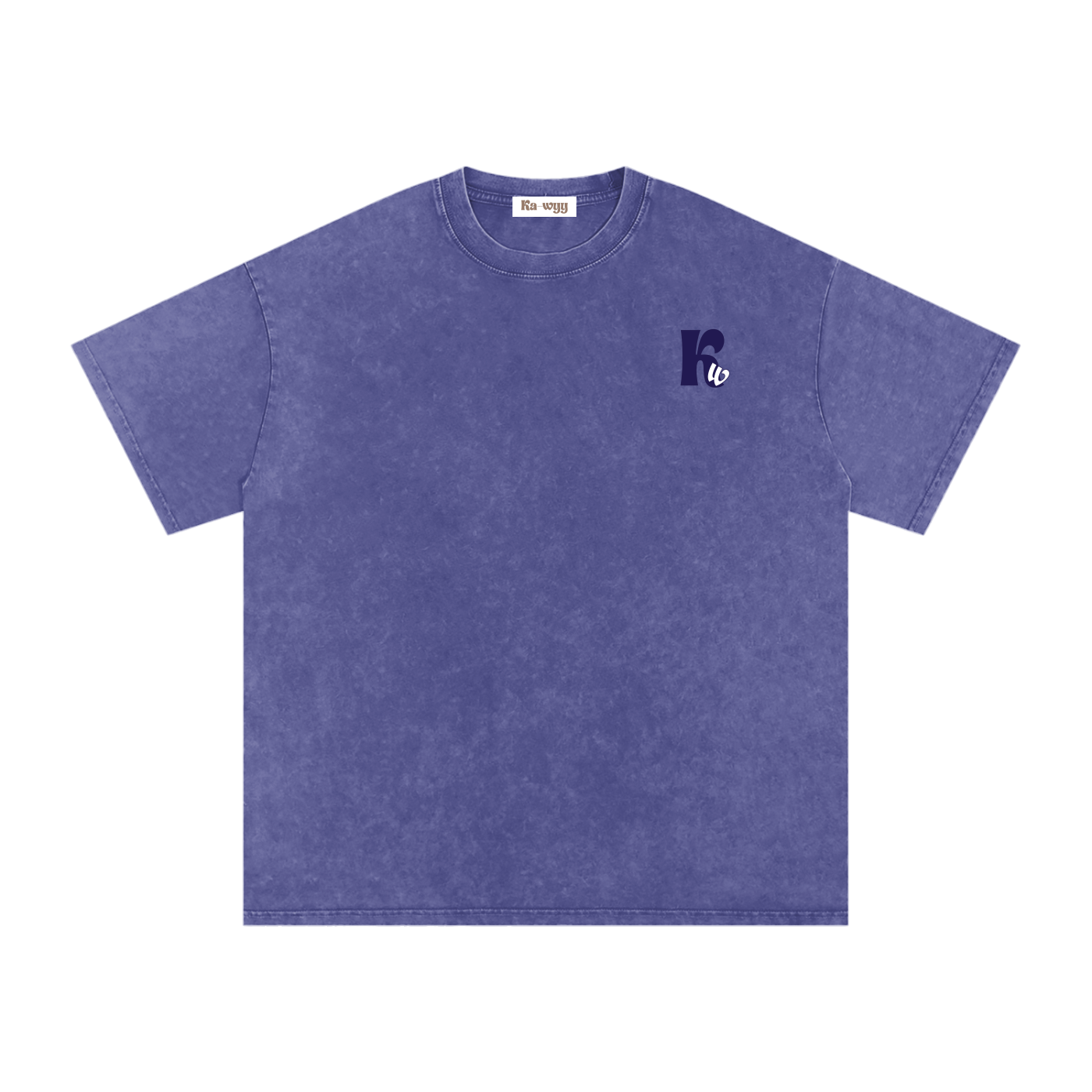 T-shirt with 'GAME OVER' text - Purple Haze