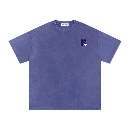 T-shirt with 'GAME OVER' text - Purple Haze