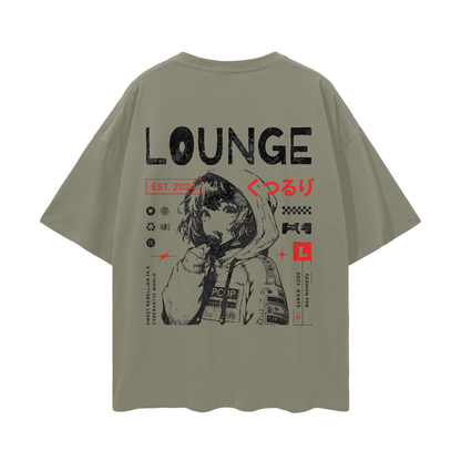 Lounge T-shirt - Gray Green