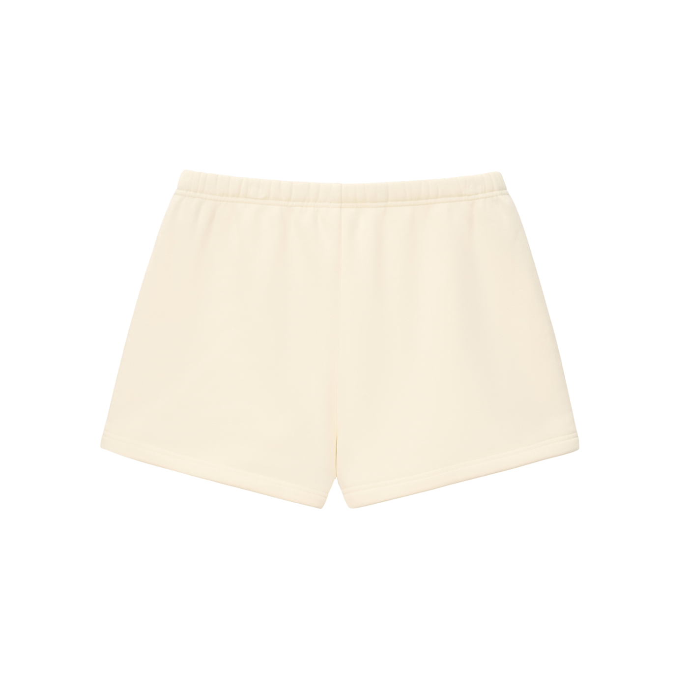 Essential Fleece Drawstring Sweatshorts Cream Apricot