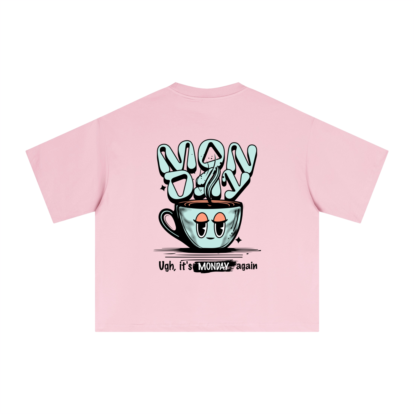 Monday Again tee - Pink