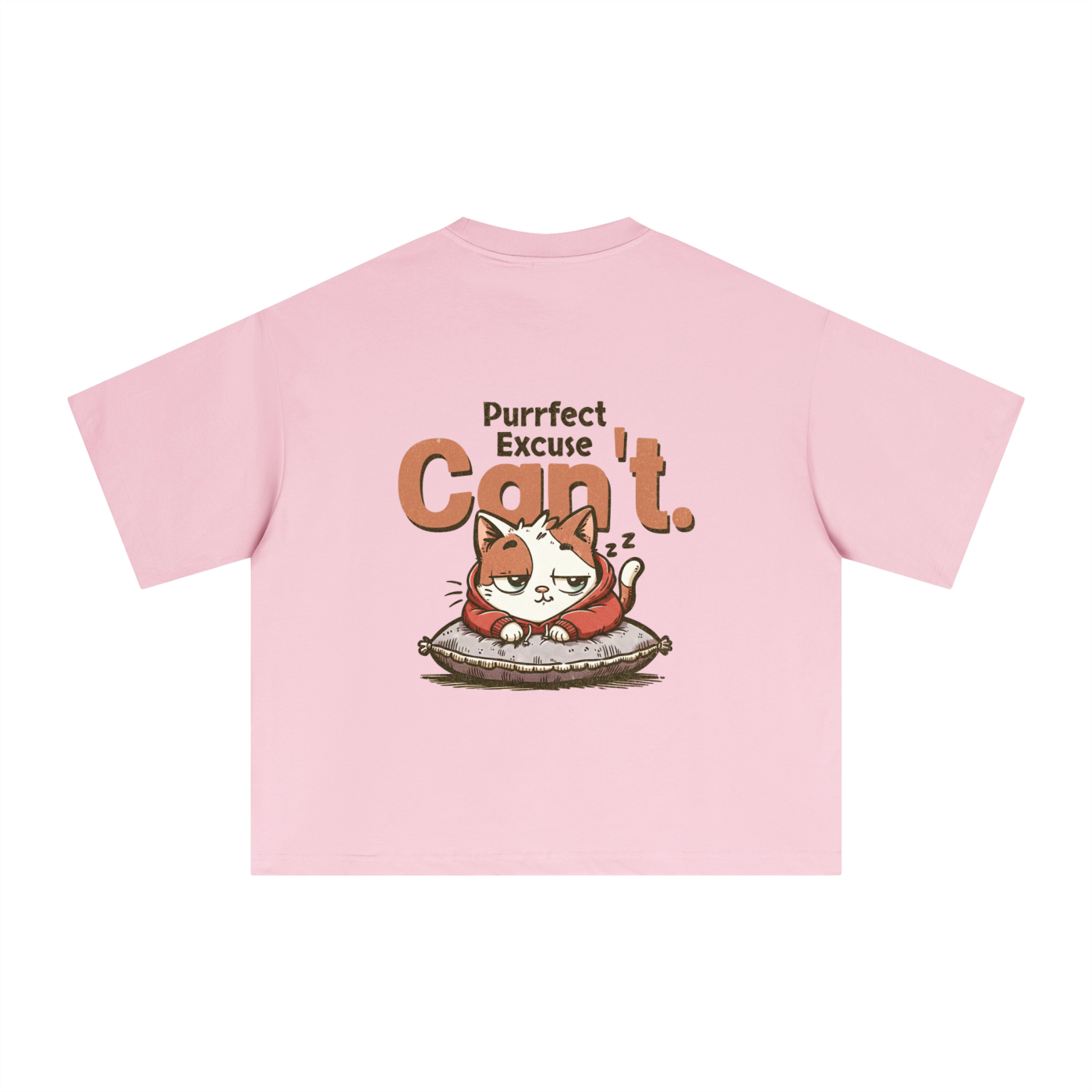Purrfect Excuse t-shirt - Pink