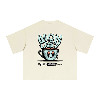 Monday Again tee - Light Apricot