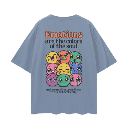 Emotions T-shirt - Rain Washed