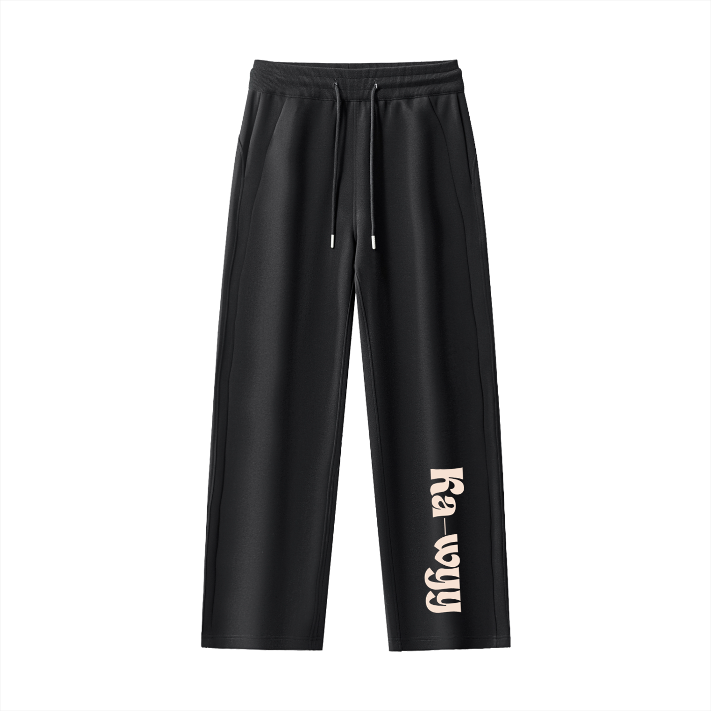 Everyday Straight-Leg Cozy Sweatpants Black