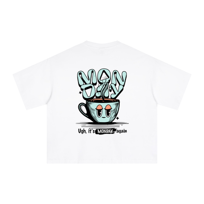 Monday Again tee - White