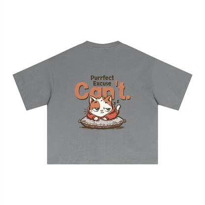 Purrfect Excuse t-shirt - Gray