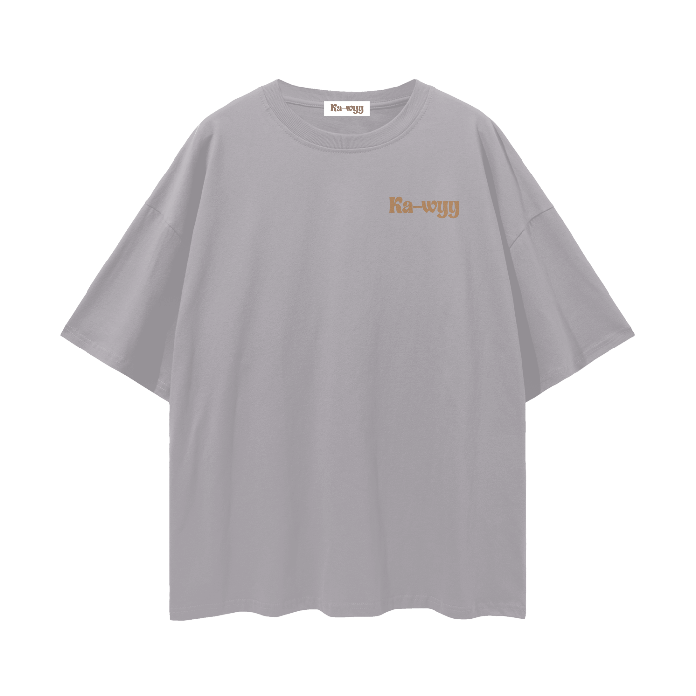 Lana (Border Collie) t-shirt cartoon dog - Light Gray