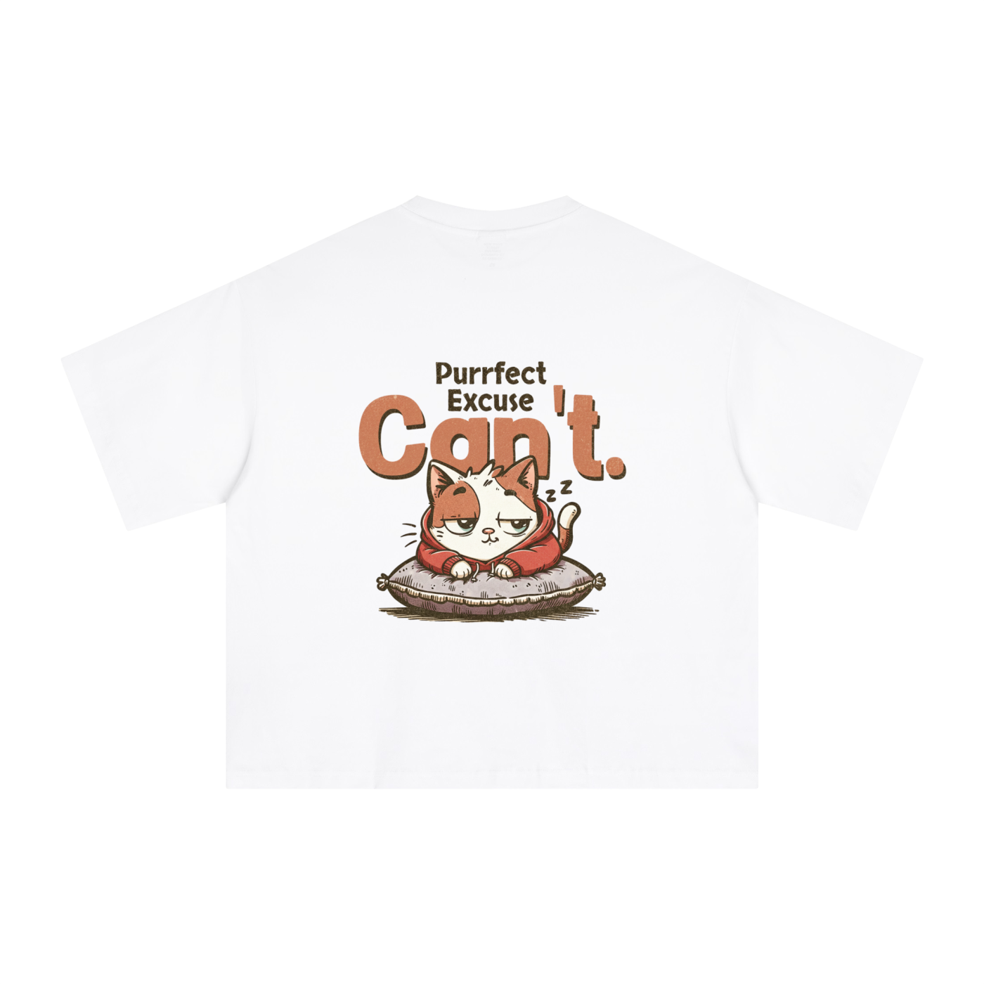Purrfect Excuse t-shirt - White