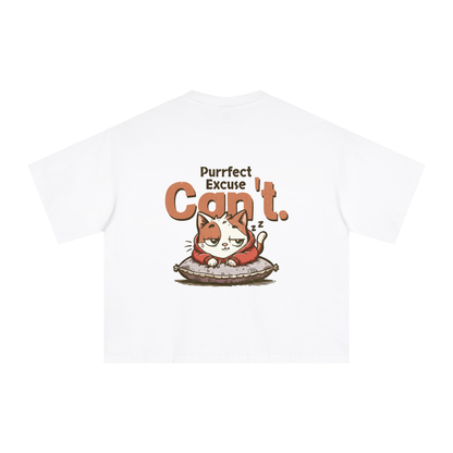 Purrfect Excuse t-shirt - White