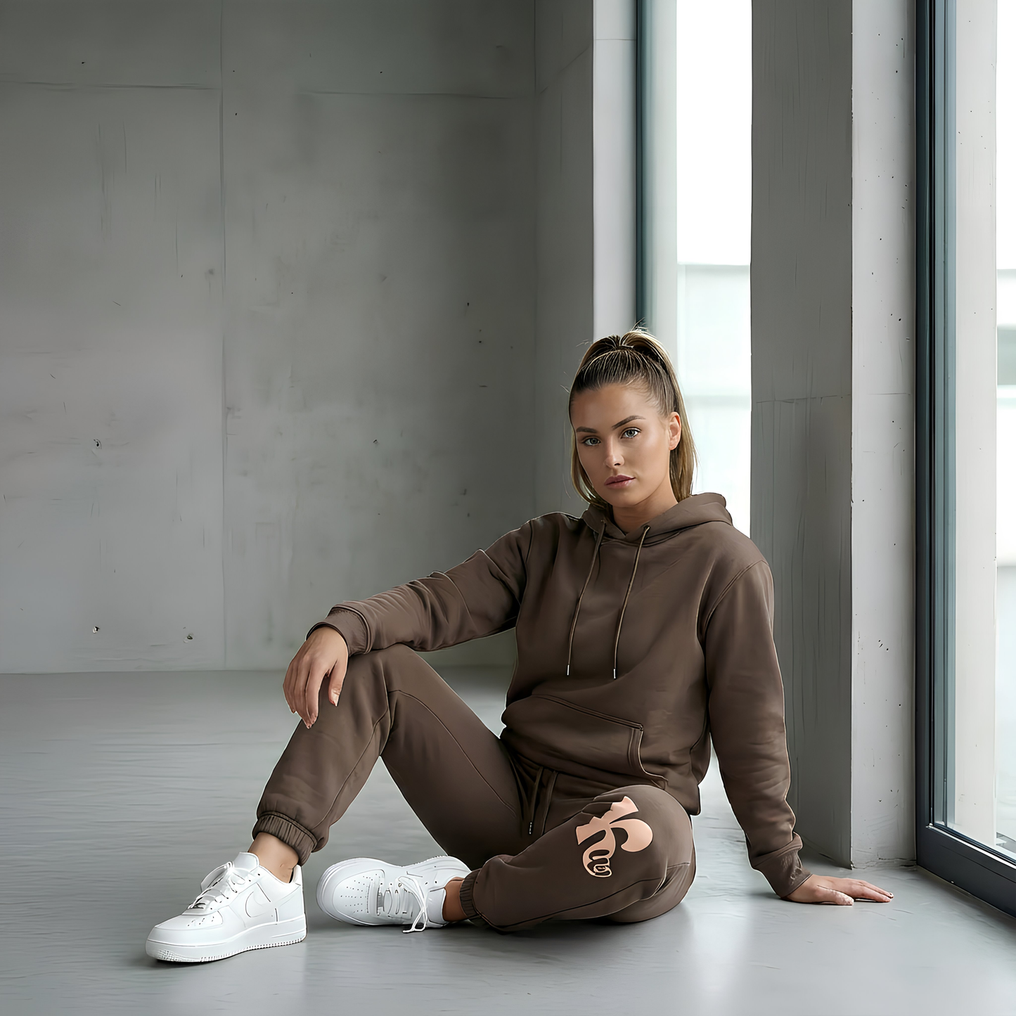 KW Everyday Cozy Joggers Coffee