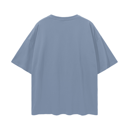 Astro Rayne - Loose Drop Shoulder T-Shirt  - Rain Washed