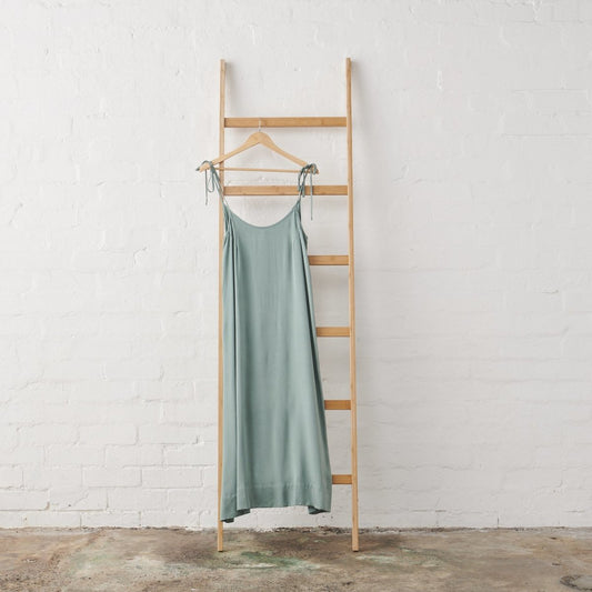 Bamboo Nightie in Sage Green | Mid-Length
