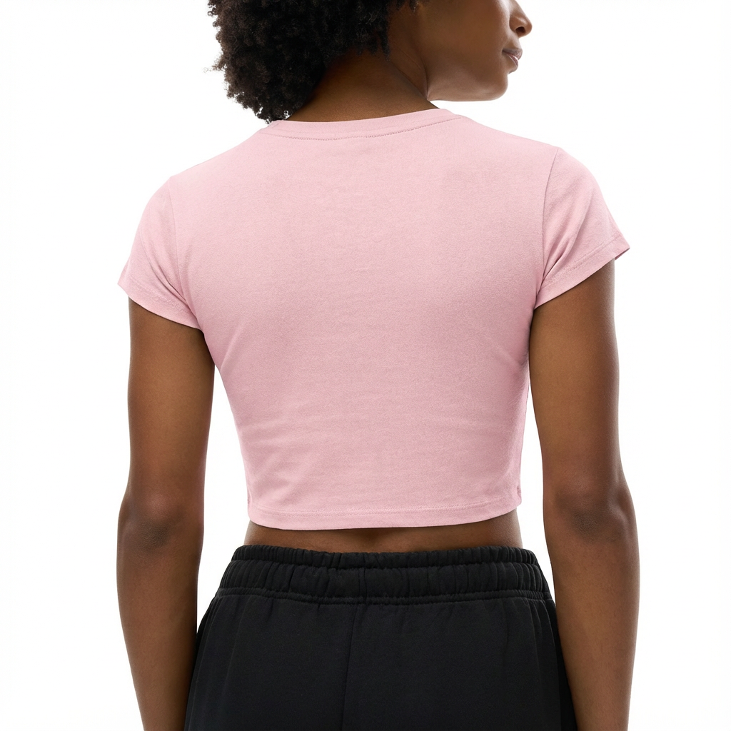 Pink Crop top