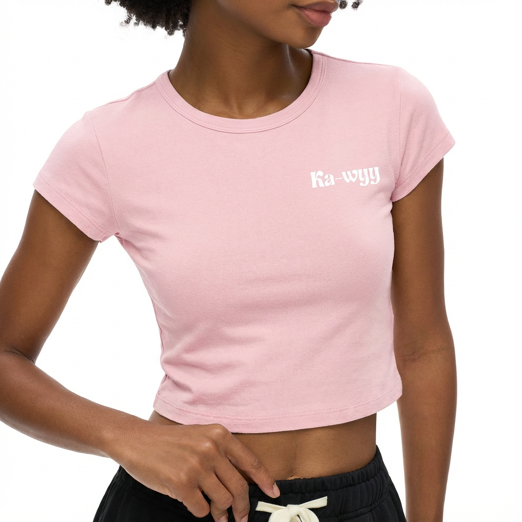 Pink Crop top