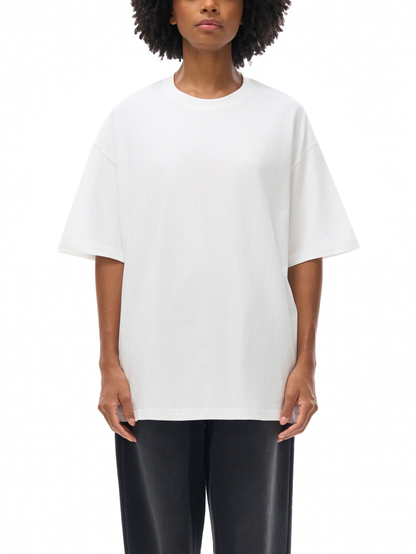 Emotions - Loose Drop Shoulder Cotton T-Shirt