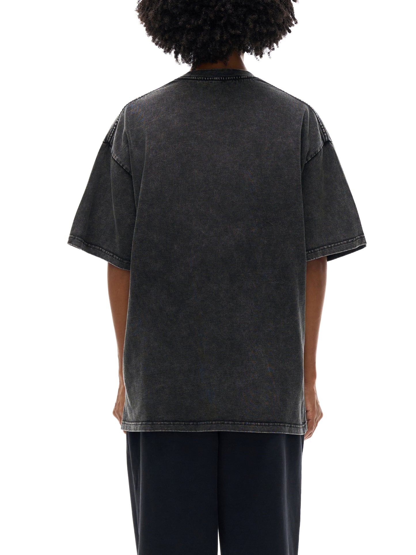 Game Over - Snow Washed Oversized Cotton T-Shirt