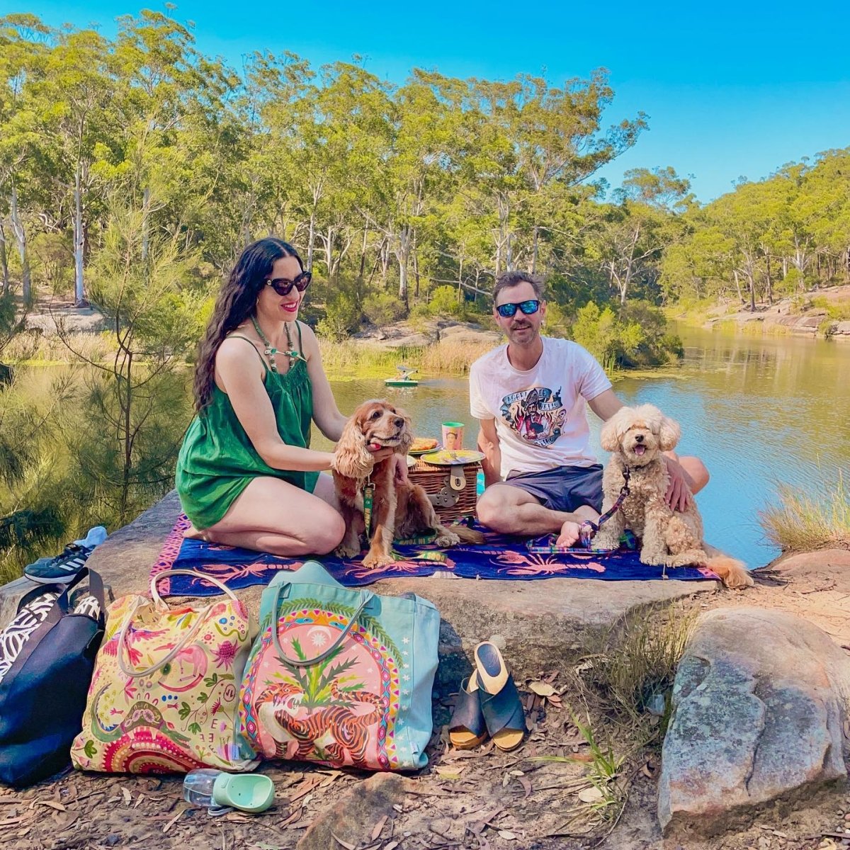 Linen Sets Cami & Shorts in Forest Green